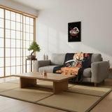 Japon Sanatı Bundle Set | TV Battaniyesi | Poster | Bardak