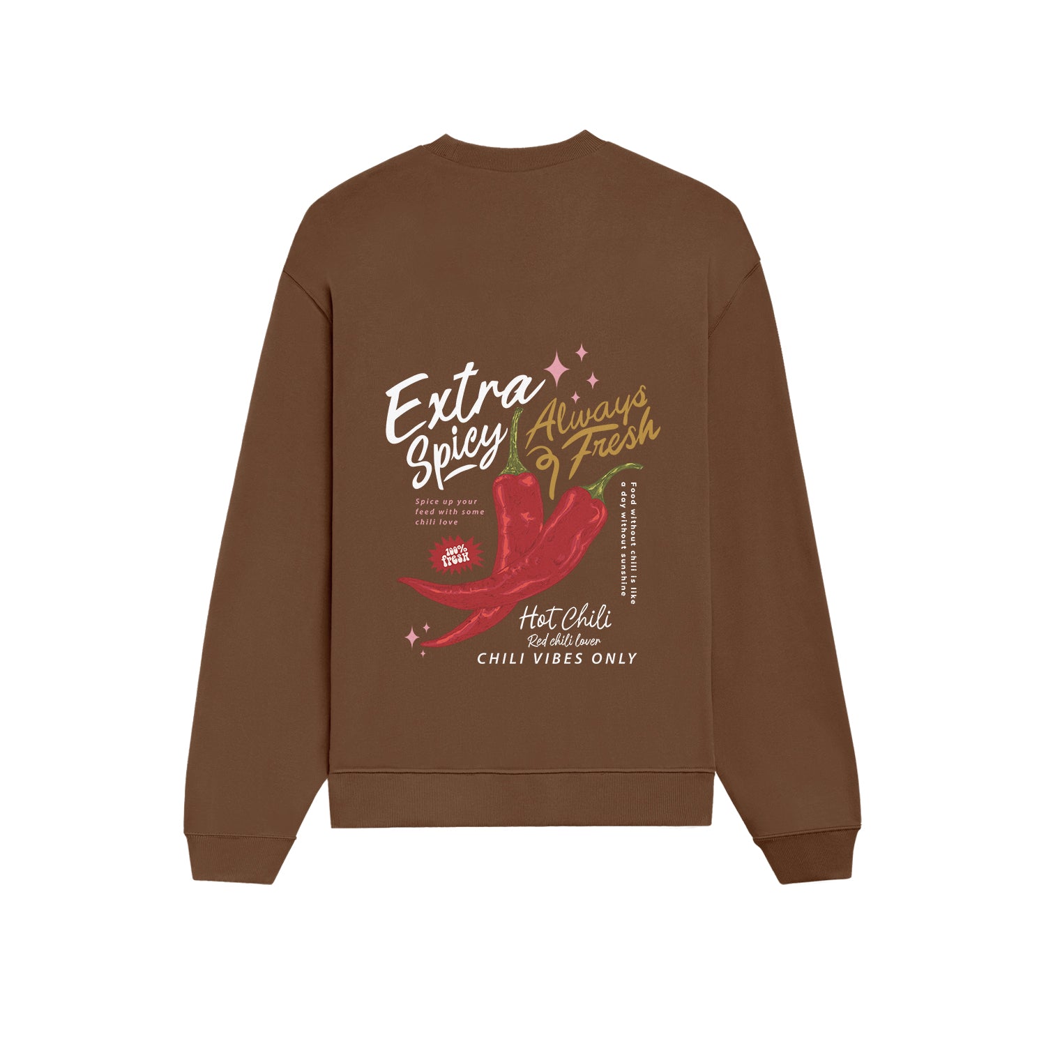 Chili Vibes Only Oversize Sweatshirt