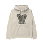 After Midnight Hoodie Krem Ön