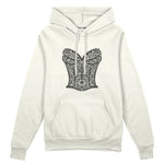 After Midnight Oversize Hoodie Beyaz Ön