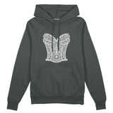 After Midnight Oversize Hoodie Antrasit Ön