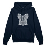 After Midnight Oversize Hoodie Lacivert Ön