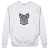 After Midnight Sweatshirt Beyaz Ön