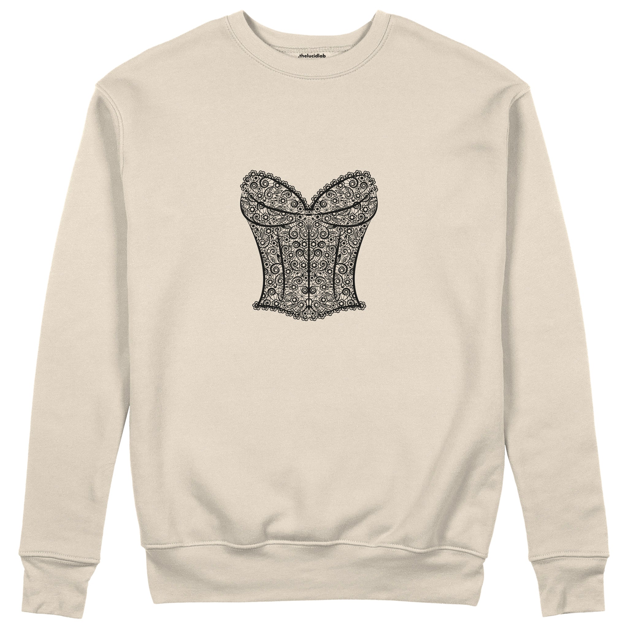After Midnight Sweatshirt Bej Ön