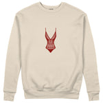 Bordeaux Contour Sweatshirt Bej Ön
