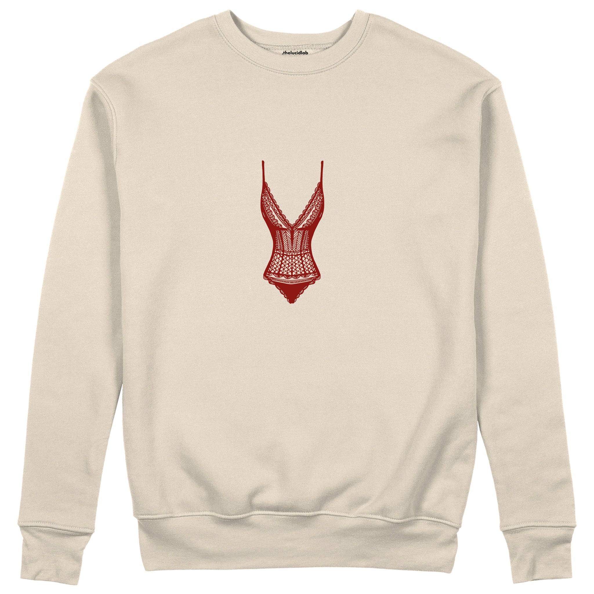 Bordeaux Contour Sweatshirt Bej Ön