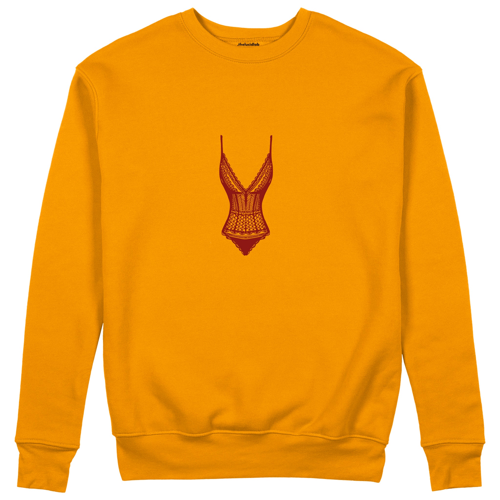 Bordeaux Contour Sweatshirt Turuncu Ön