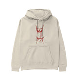 Bordeaux Silhouette Hoodie Krem Ön