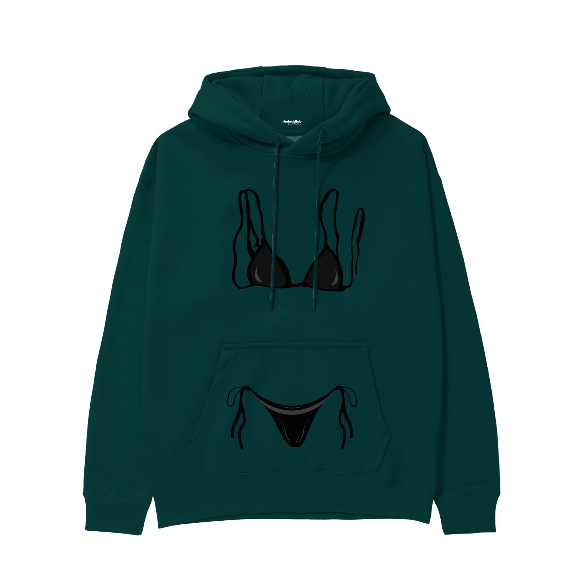 Black Bikini Hoodie