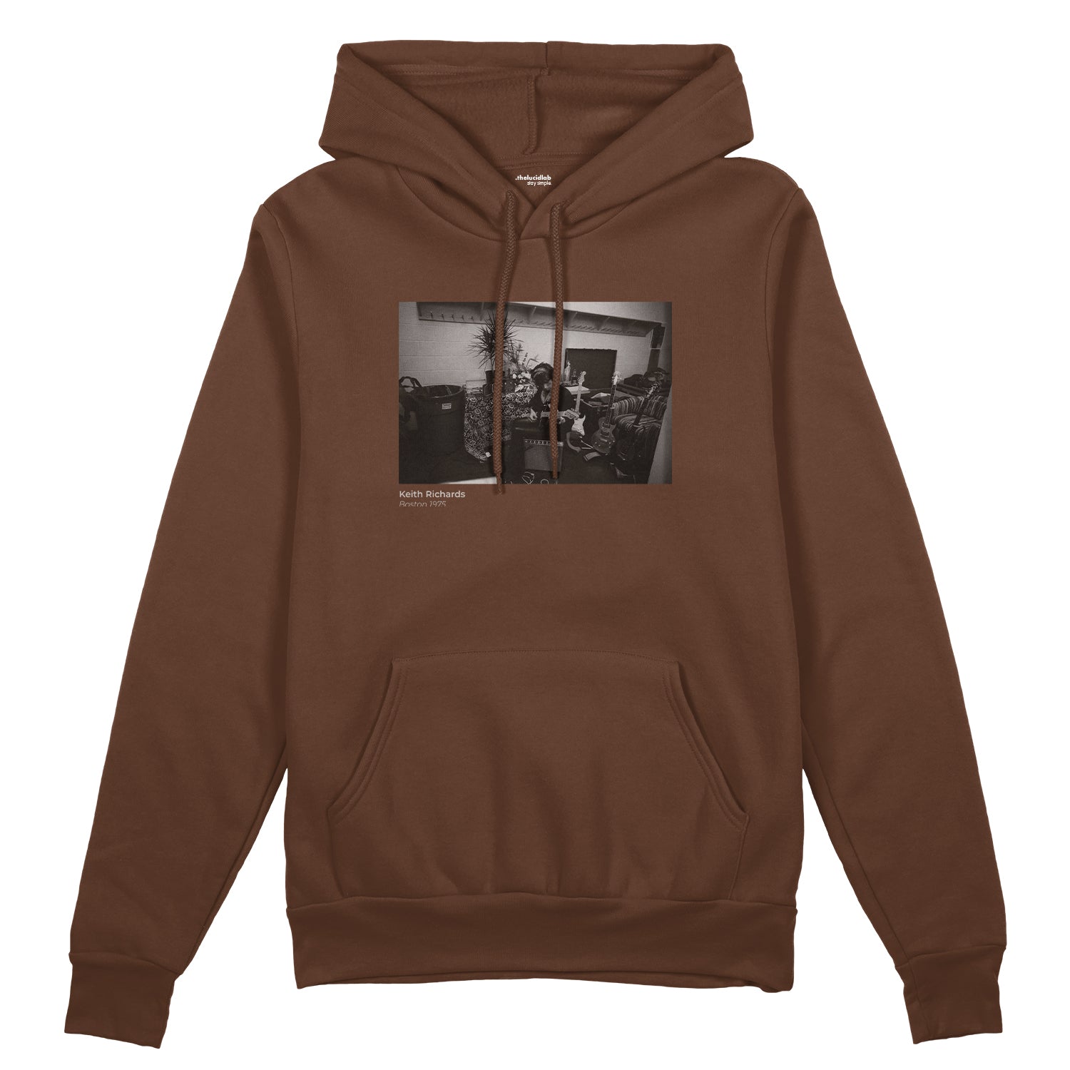 Keith Richards Boston 1975 Oversize Hoodie