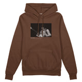 Jimi Hendrix Falkoner Centret Copenhagen 1969 Oversize Hoodie