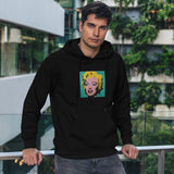 Andy Warhol / Marilyn Monroe Blue Oversize Hoodie