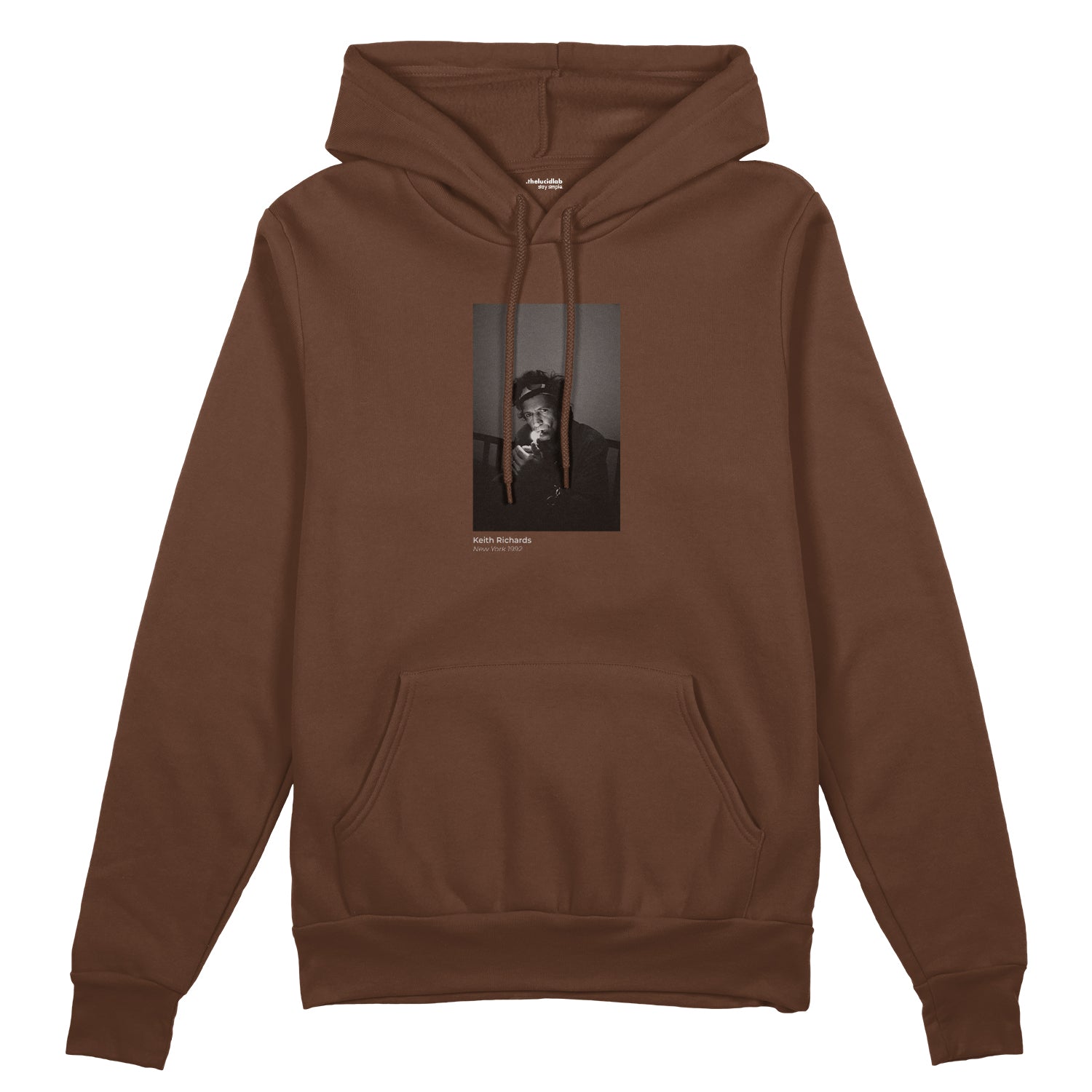 Keith Richards New York 1992 Oversize Hoodie