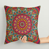 Mandala Çift Taraflı Kırlent Kılıfı 2 Adet