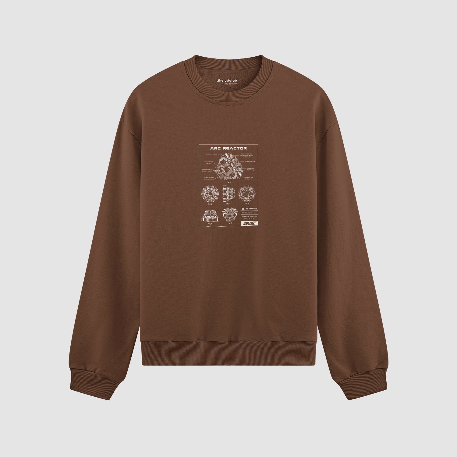 Arc Reactor Oversize Sweatshirt