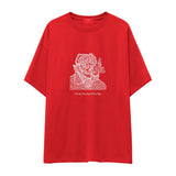 The Ear, The Skull & The Pipe Oversize Tişört