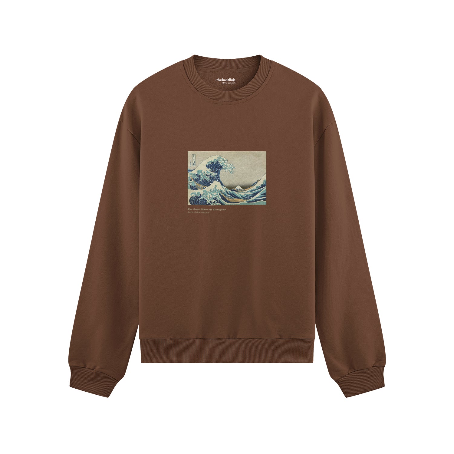 Kanagawa Oki Nami Ura Oversize Sweatshirt