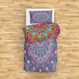 Mandala & Mor Mandala Çift Taraflı Nevresim Takımı