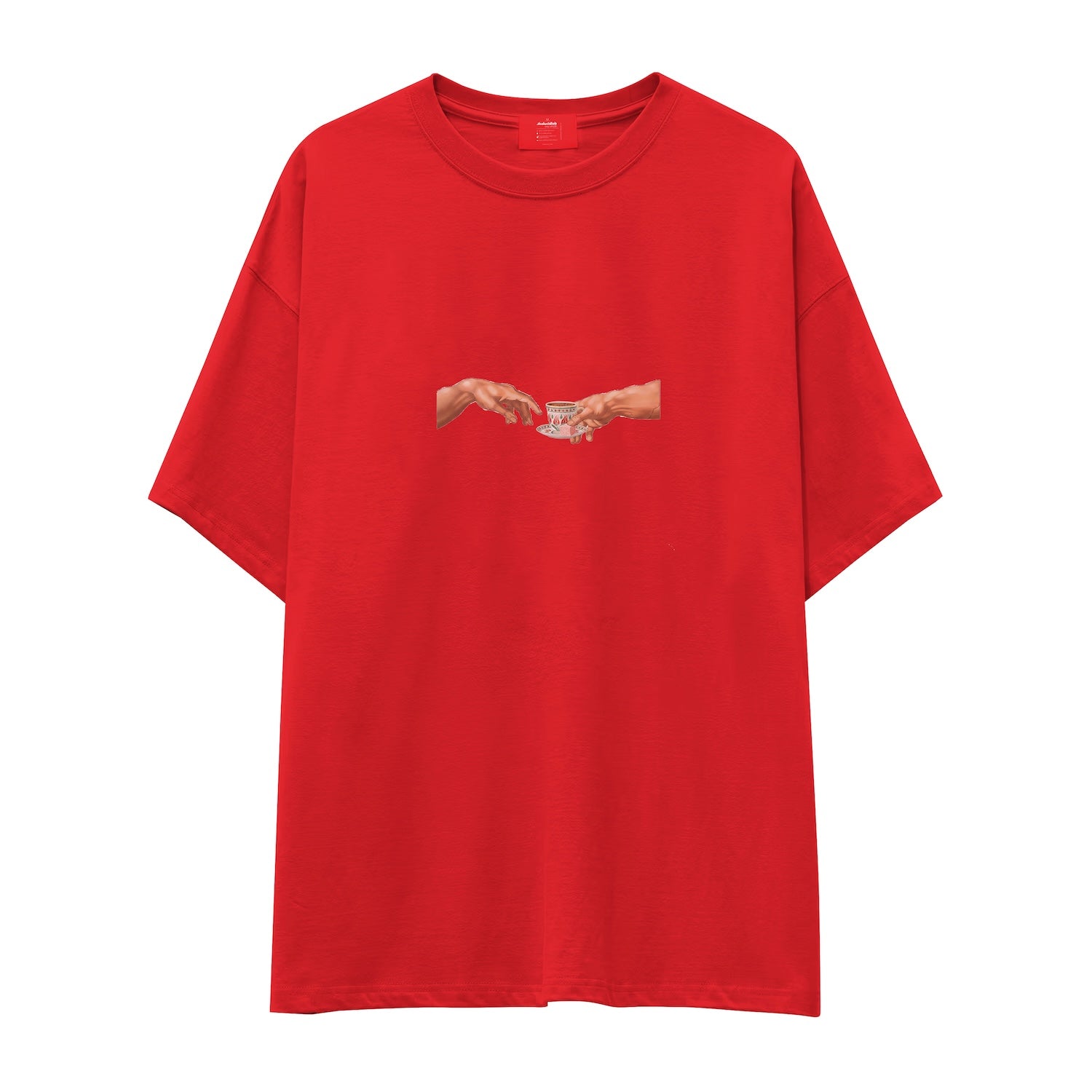 The Creation of Turkish Coffee Oversize Tişört