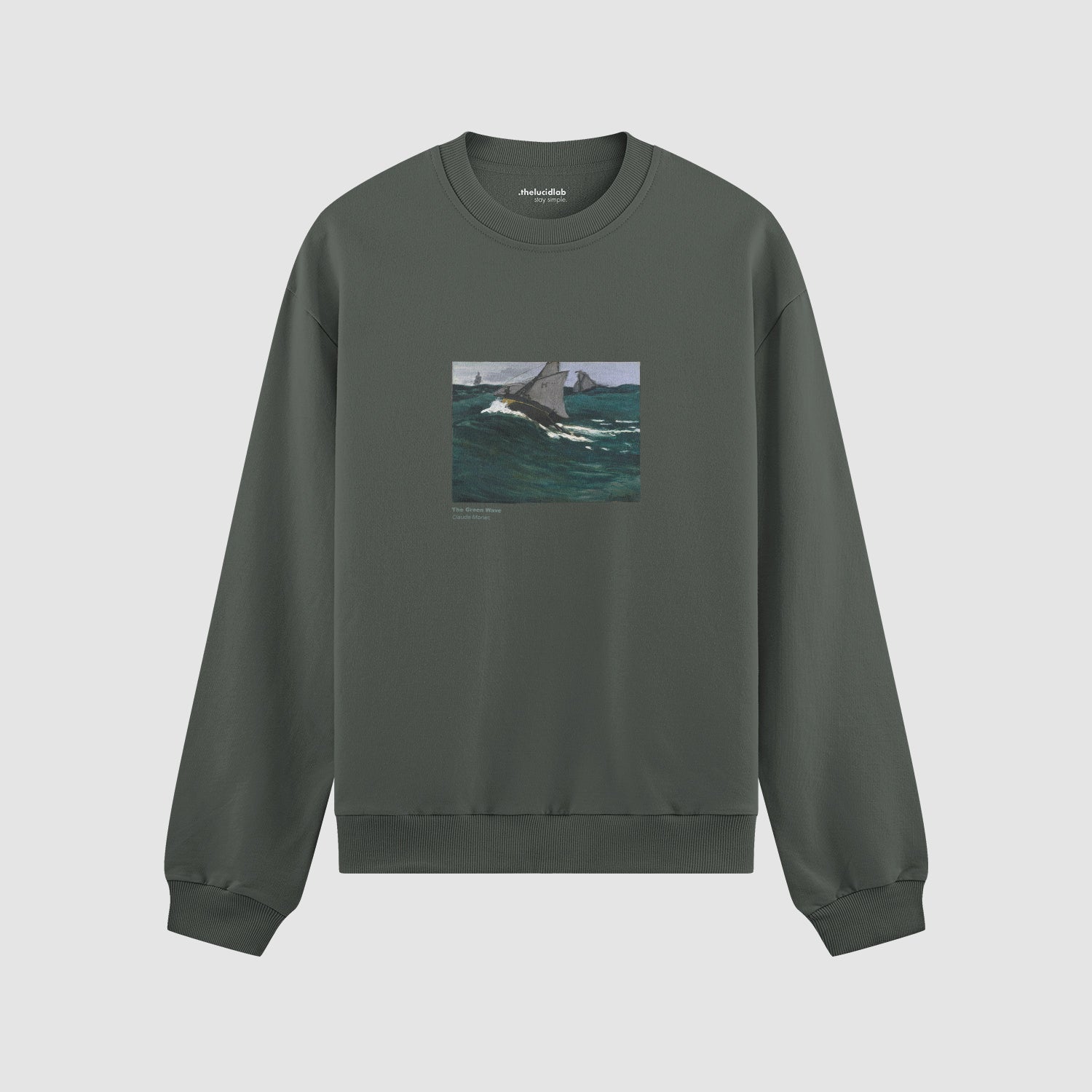 The Green Wave Oversize Sweatshirt