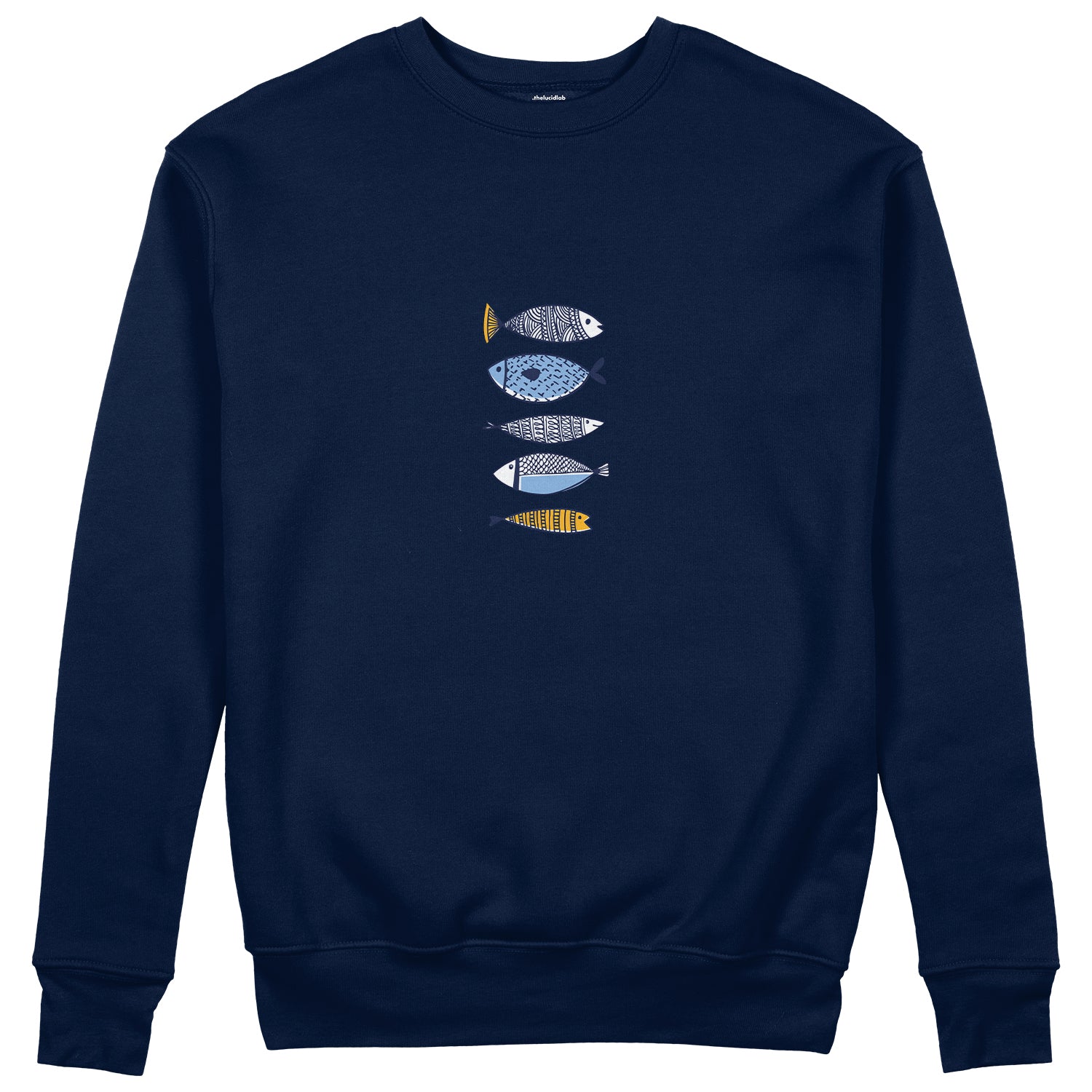 Marine Pattern Study Sweatshirt