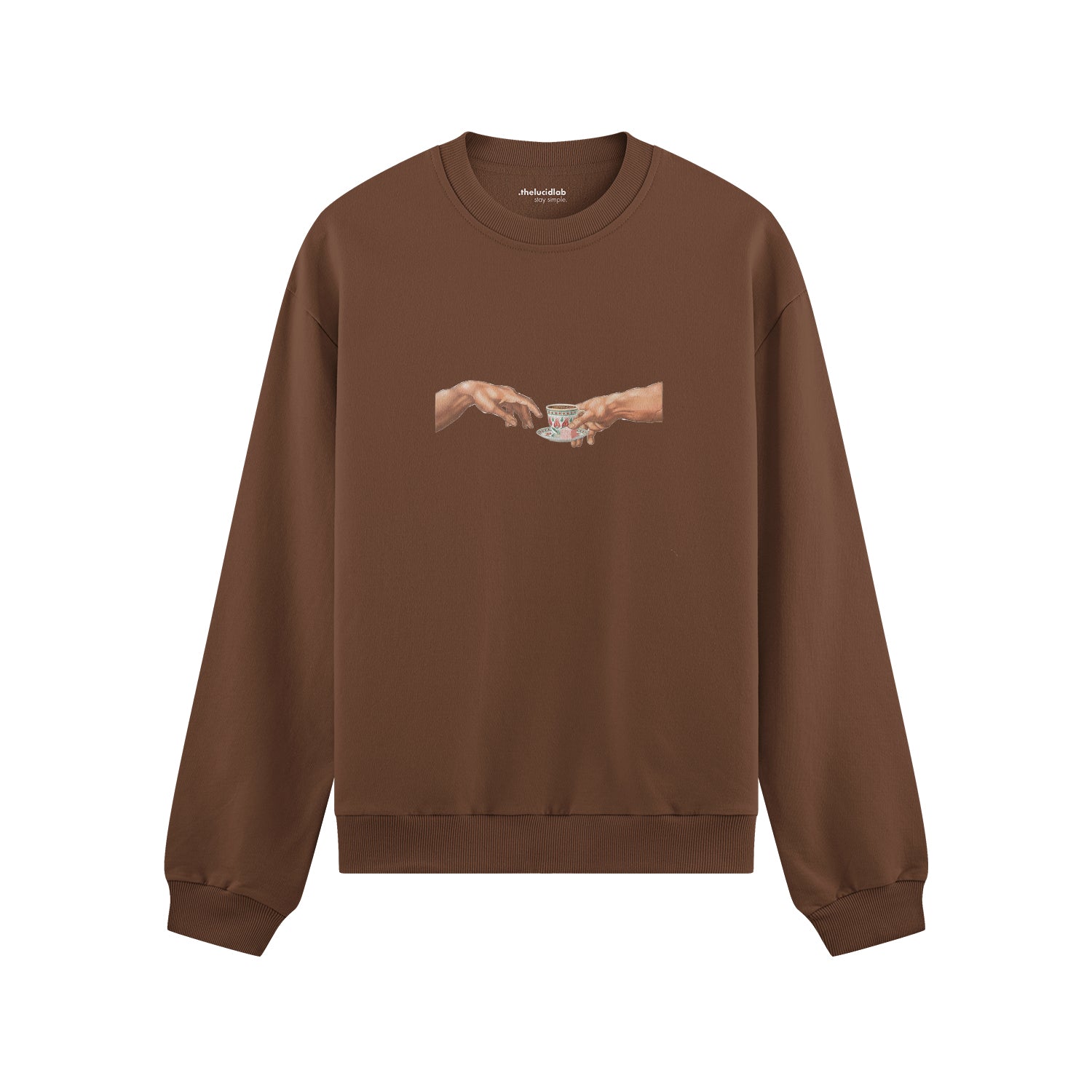 The Creation of Turkish Coffee Oversize Sweatshirt