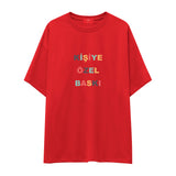 Kişiye Özel Baskılı Oversize Tişört