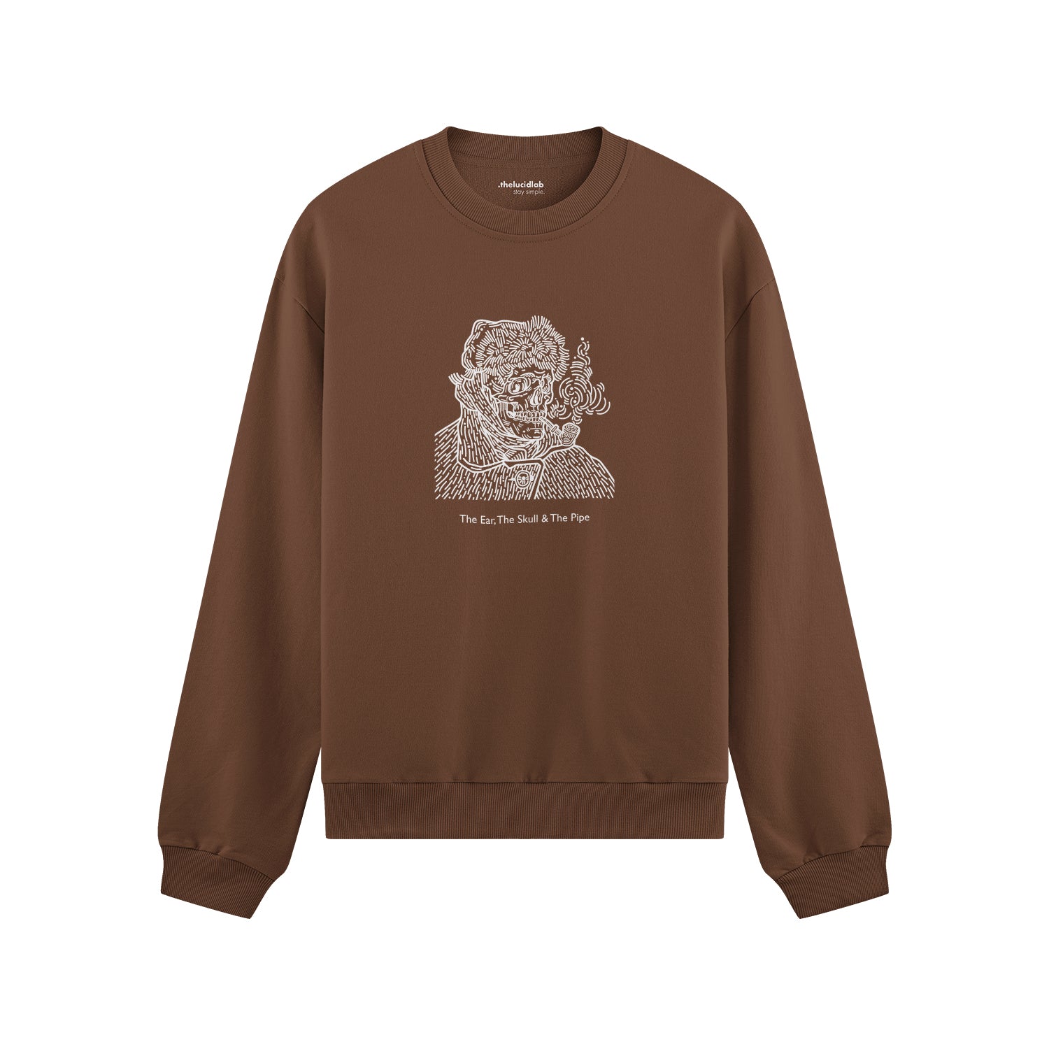 The Ear, The Skull & The Pipe Oversize Sweatshirt