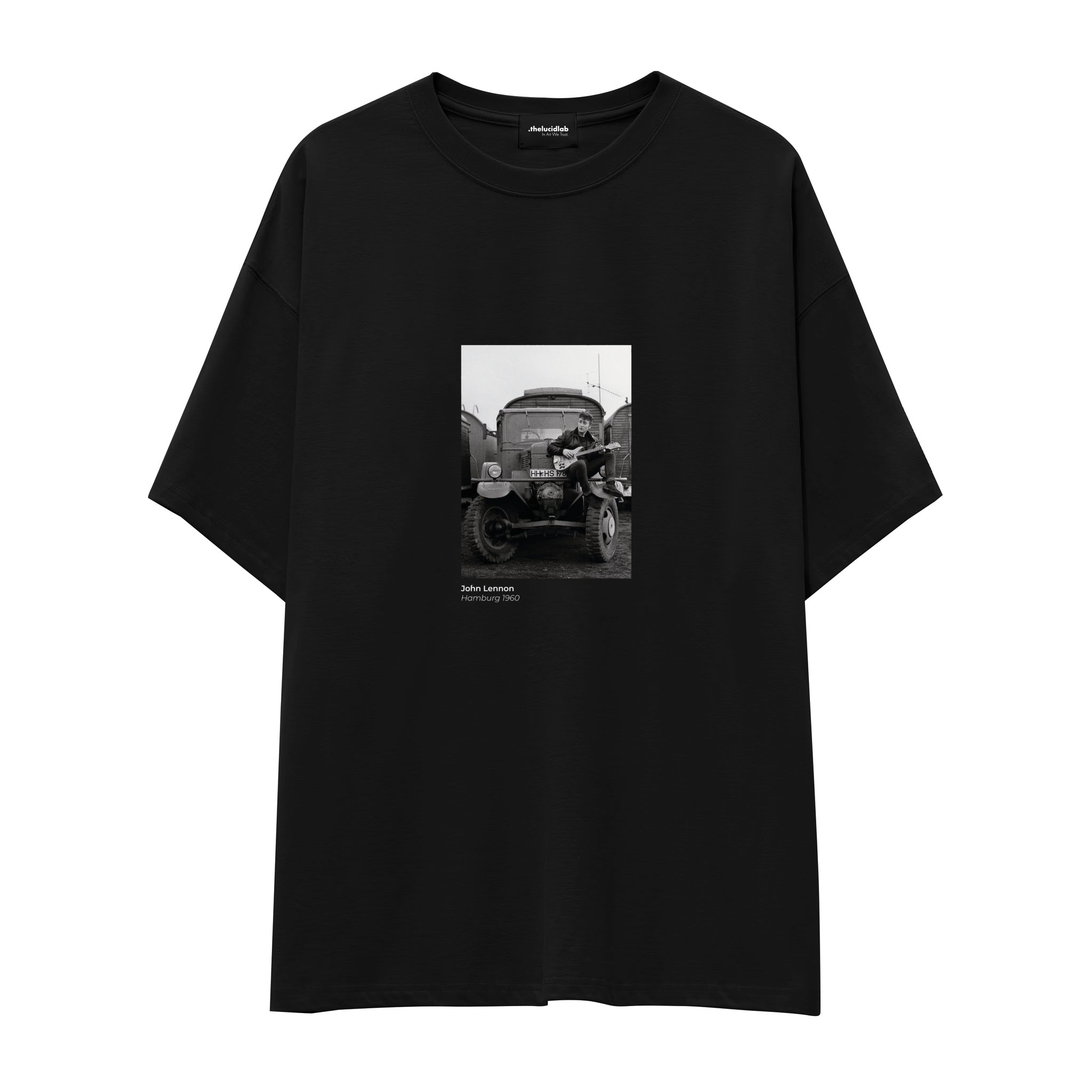 John Lennon Hamburg 1960 Oversize Tişört