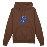 The Rolling Stones Blue Oversize Hoodie