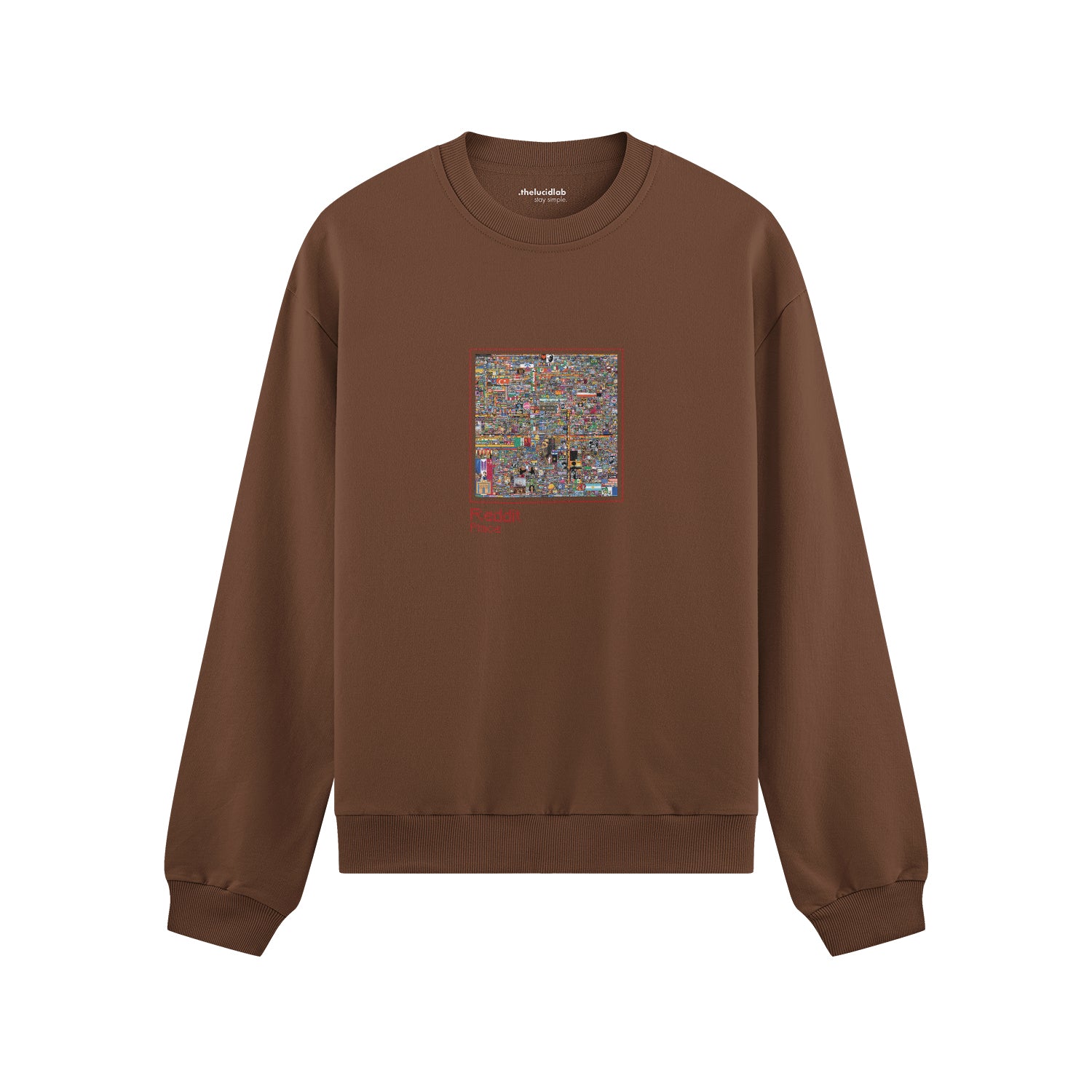 Reddit Place Oversize Sweatshirt