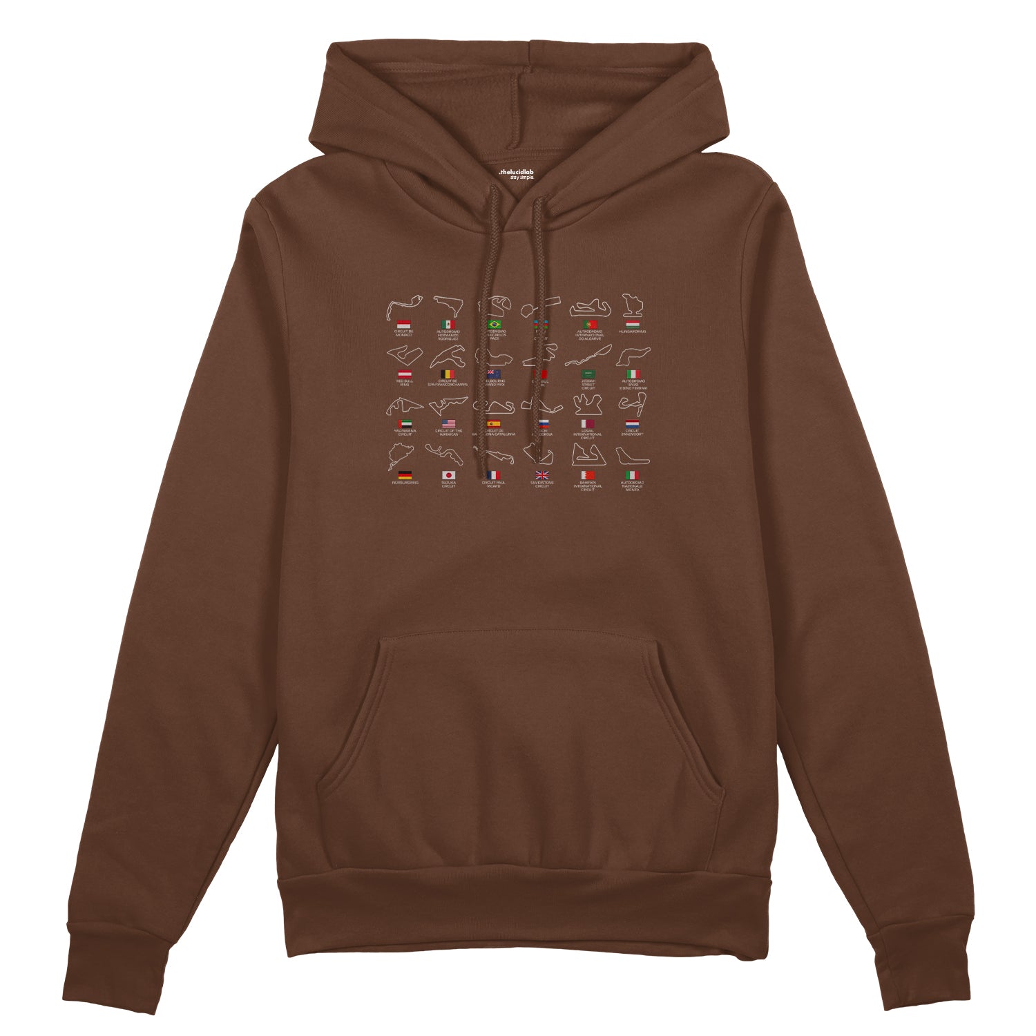 All Tracks / Formula 1 Pistleri Oversize Hoodie