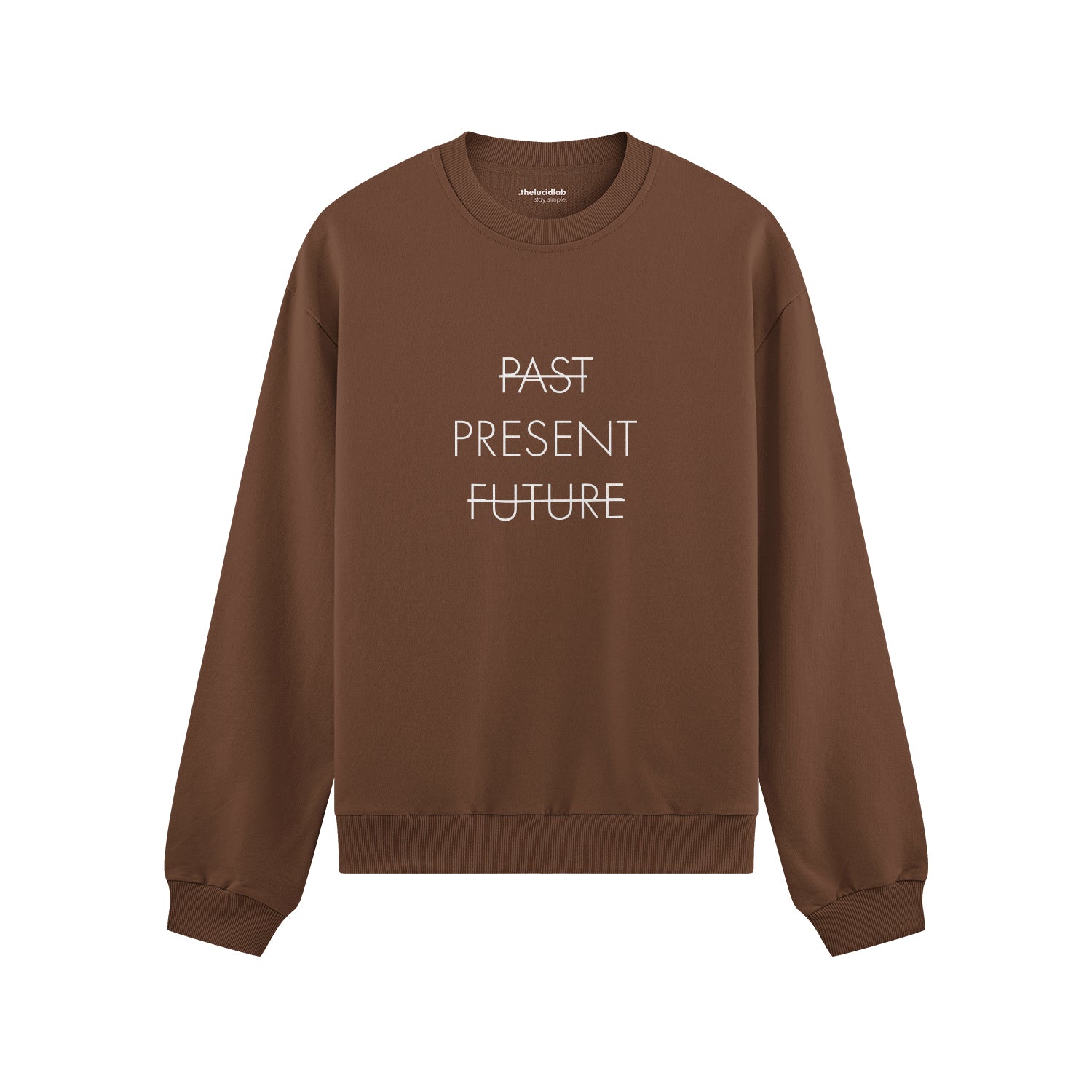 Past Present Future Oversize Sweatshirt