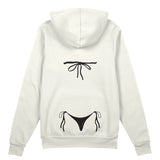 Black Bikini Oversize Hoodie