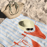 Red Bikini Plaj Havlusu