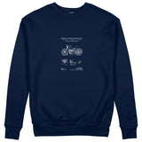 Harley Davidson Model 28B Motosiklet Sweatshirt