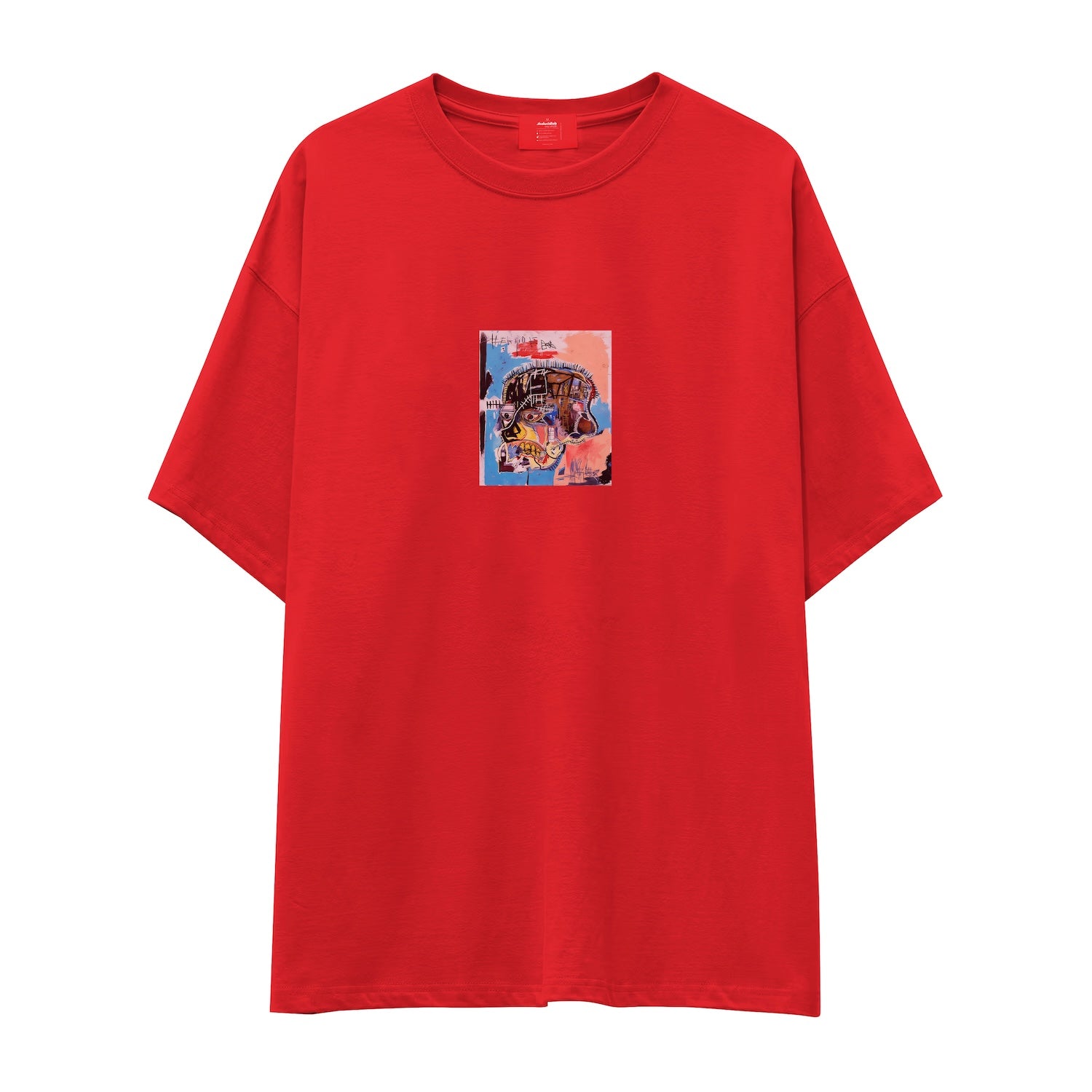 Basquiat Skull (1982) Oversize Tişört