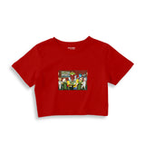 Champions League Poker Crop Tişört