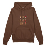 Christmas Reindeer Crew Oversize Hoodie