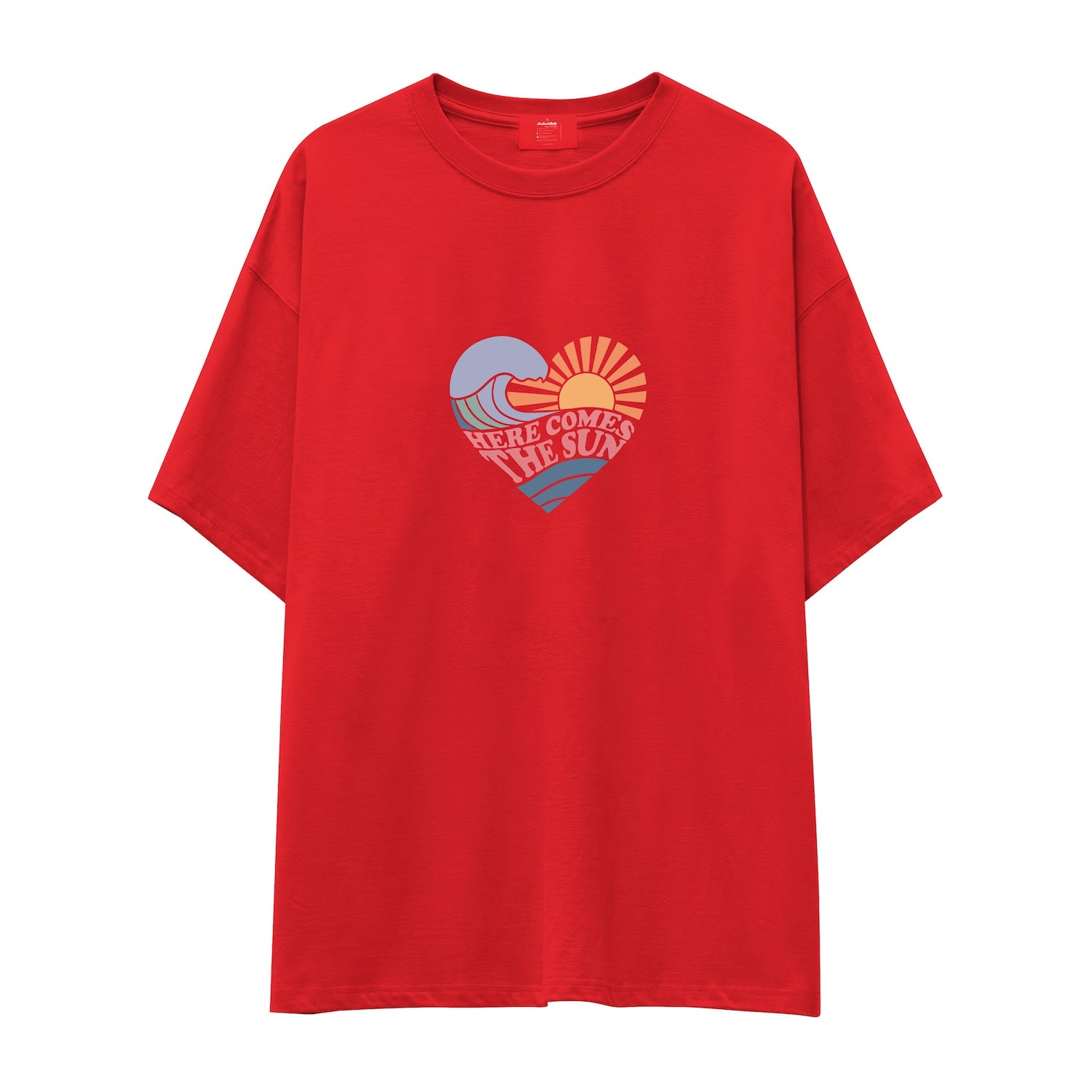 Here Comes The Sun Oversize Tişört