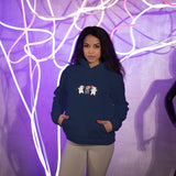 Tangled Christmas Cats Hoodie