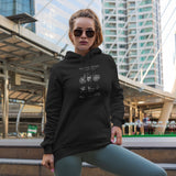 Harley Davidson Model 28B Motosiklet Oversize Hoodie