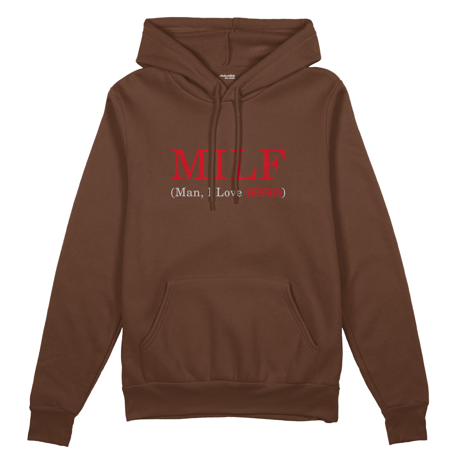 MILF / Man I Love Ferrari Oversize Hoodie