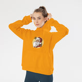 Vintage Santa Portrait Hoodie