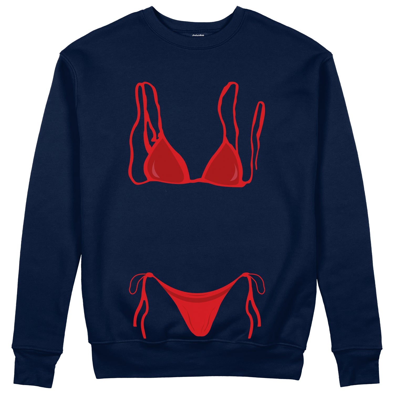 Red Bikini Sweatshirt