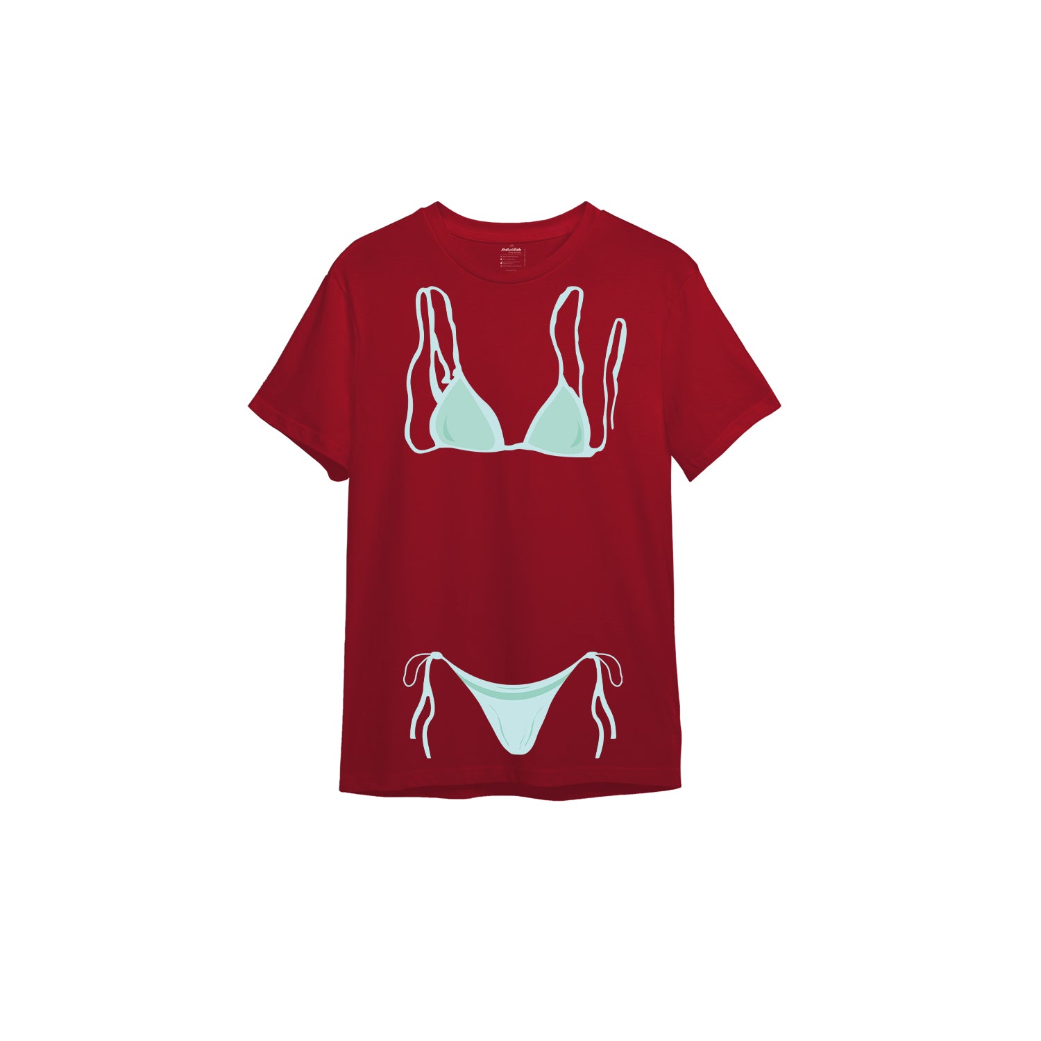 Blue Bikini Tişört