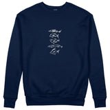 Sketches of Fish Sweatshirt