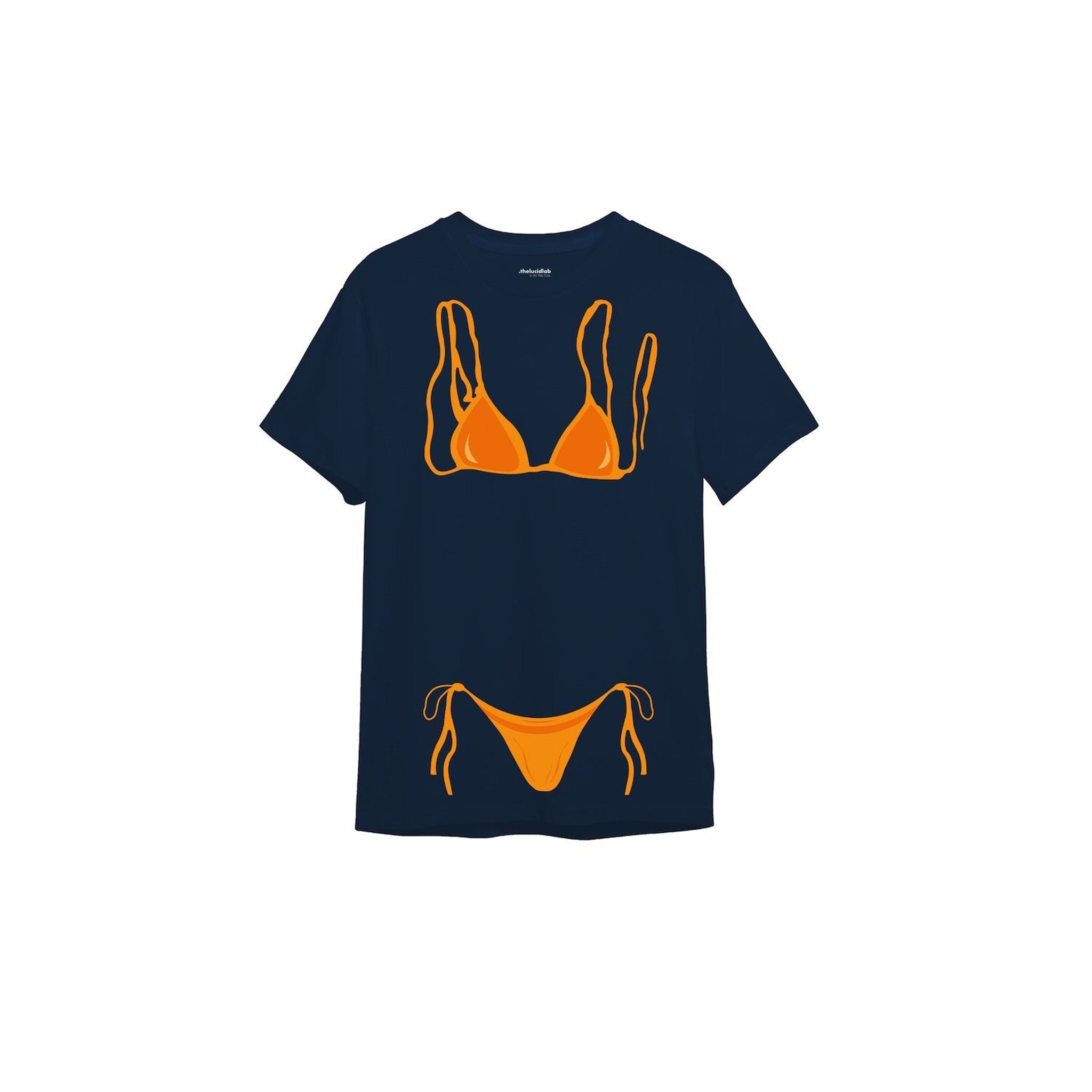 Orange Bikini Tişört — Lacivert