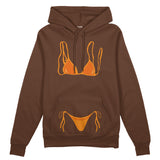 Orange Bikini Oversize Hoodie