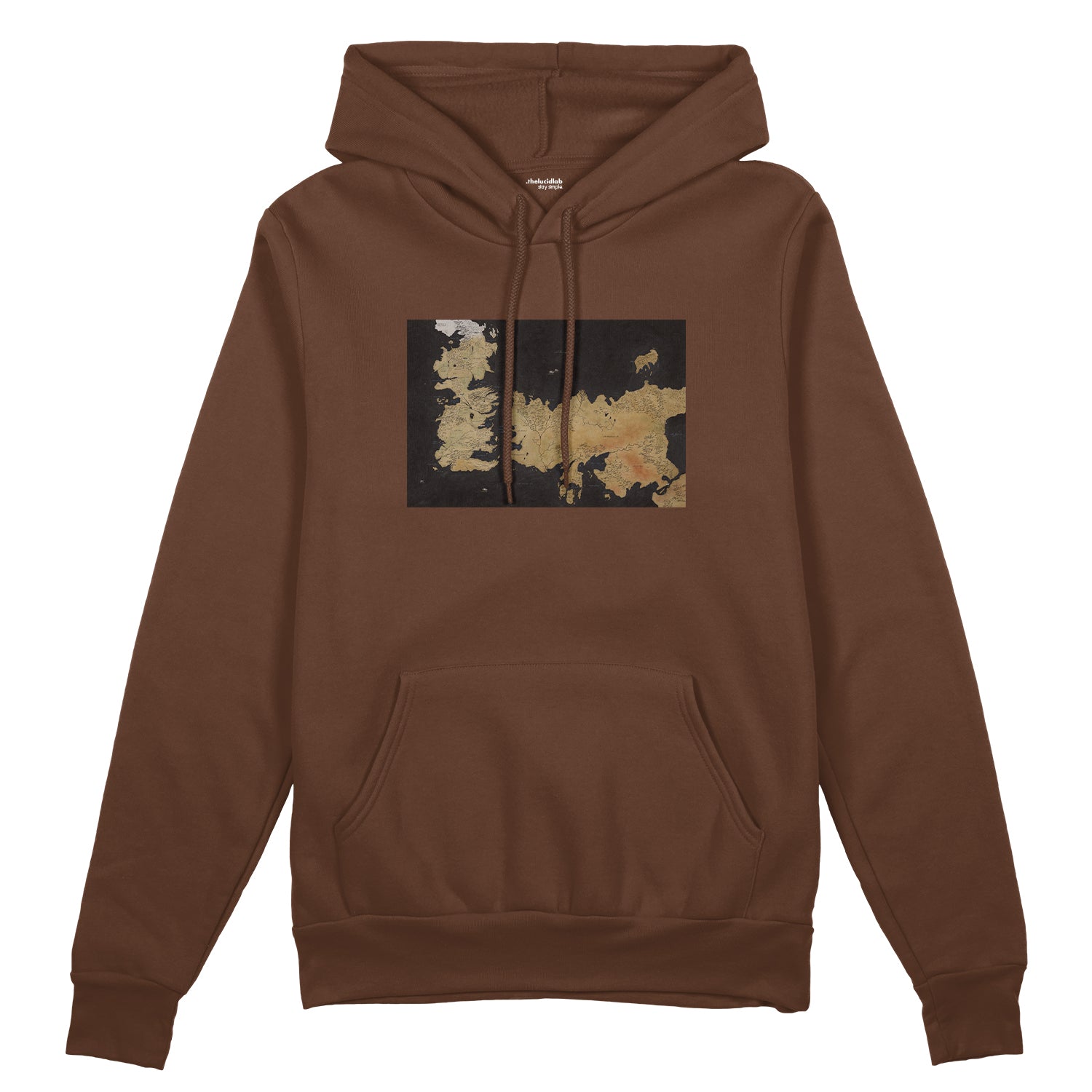 Game Of Thrones Map Oversize Hoodie